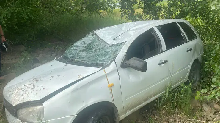 Пенсионер слетел в кювет и погиб под Минусинском