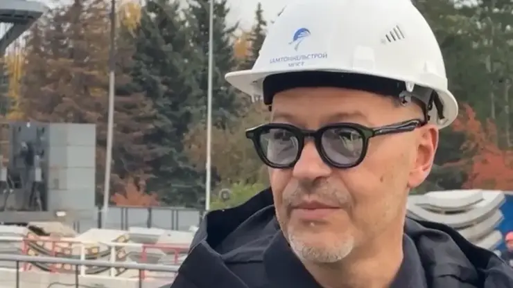 Стройплощадки красноярского метро посетил Фёдор Бондарчук