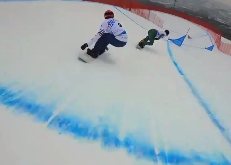 Сноубордист Лукас Бретон опубликовал видео прохождения трассы на «Сопке» в Красноярске от первого лица