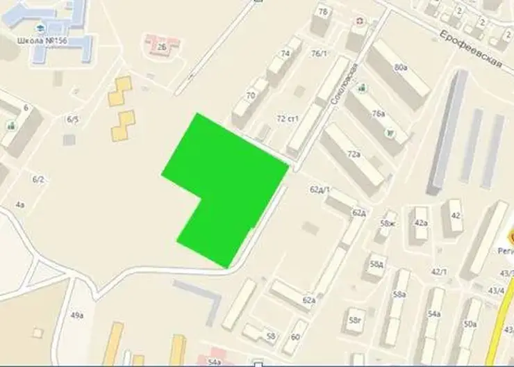 В Красноярске участок в 5 мкрн. Солнечного перешёл в муниципальную собственность