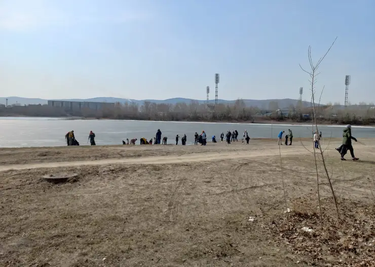 В Красноярском крае от мусора очистили более 170 километров береговых линий