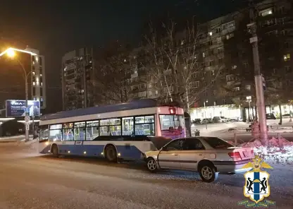 Женщина и ребенок пострадали в ДТП с троллейбусом в Новосибирске