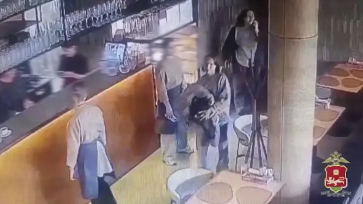 Держатель для туалетной бумаги украли из кафе в Абакане. Предположительно это сделали две девушки