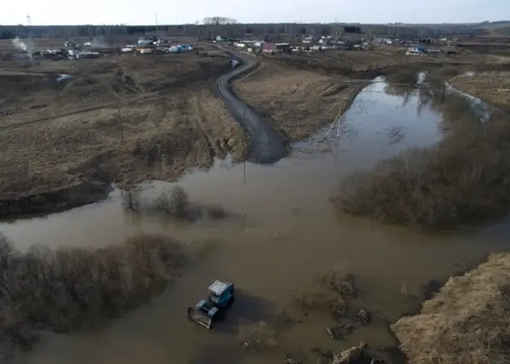 Паводки могут придти в 13 районов Новосибирской области