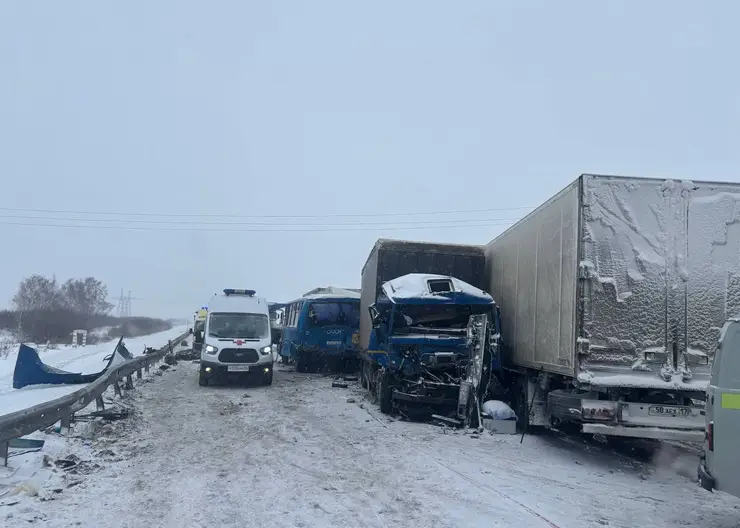 На трассе Тюмень-Омск произошло массовое ДТП с участием автобуса: погибли шесть человек