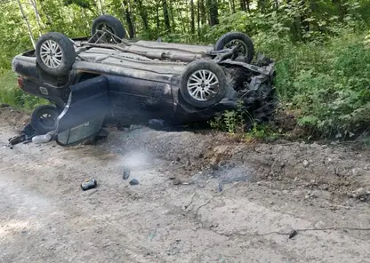 В Хабаровском крае водитель иномарки съехал в кювет и погиб на месте аварии