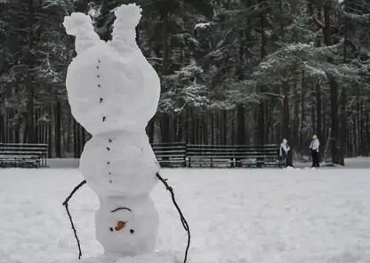 Потепление до -2 градусов и небольшой снег ожидаются в Красноярске 22 декабря