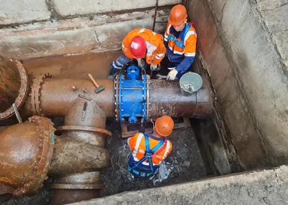 В Свердловском районе Красноярска возникла авария на водопроводе