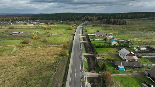 Транзитная дорога через село Никольское стала безопасной и комфортной