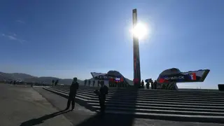 В Норильске воздвигли монумент - «Город трудовой доблести»