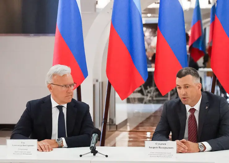 Красноярский край заключил соглашение о сотрудничестве с городом Свердловском и Свердловским районом ЛНР