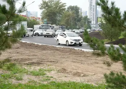 Новый разворотный шлюз появился у «Планеты» в Красноярске