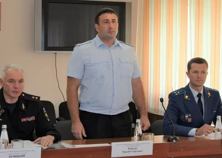 Новым руководителем полиции Железногорска назначен Максим Ковалев