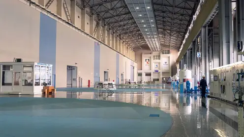 На Богучанской ГЭС продолжают плановый ремонт для подготовки к зиме