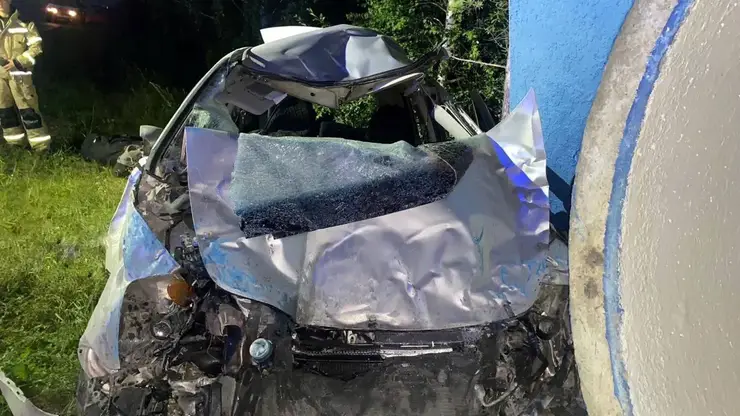 Водитель автомобиля погиб в аварии с лошадью на Енисейском тракте в Красноярском крае