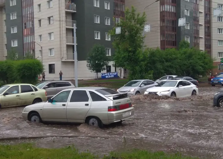 В Красноярском крае 22 июня ожидаются ливни, грозы, град и ветер до 25 м/с