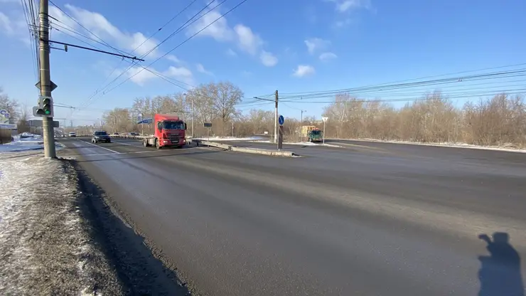 В Красноярске отремонтируют улицу Пограничников за 167,7 млн рублей