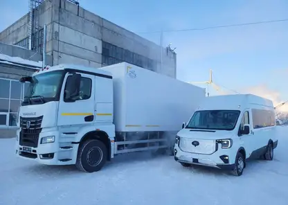 Автопарк Богучанской ГЭС обновлен мощной техникой