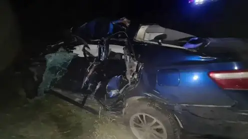 Мужчина погиб в смертельном ДТП на трассе в Красноярском крае