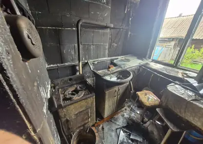 Двое мужчин погибли при пожаре в Хакасии. Они праздновали именины