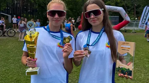 Красноярские триатлонисты взяли шесть медалей на двух чемпионатах России