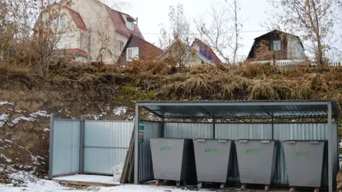 Красноярск оснащают современными контейнерами для мусора