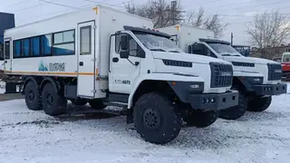 Лесные пожарные Красноярского края получили мощные высокопроходимые автобусы
