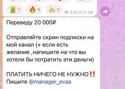 В Якутске 9-летняя девочка подписалась на фейковый telegram-канал и перевела аферистам более 132 тысяч рублей