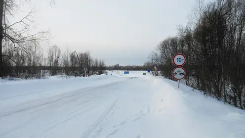 Ещё одна ледовая переправа закрылась в Красноярском крае