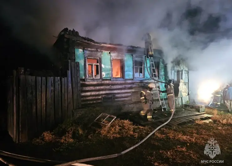 В Красноярском крае за сутки на пожарах спасли 23 человека