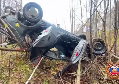 Молодой водитель без прав погиб в ночном ДТП в Красноярском крае