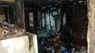 Пожар на Маяковского в Красноярске унес жизни двух человек