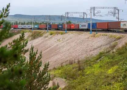 Перевозки контейнеров на Красноярской железной дороге в январе-июле выросли на 6,6 %