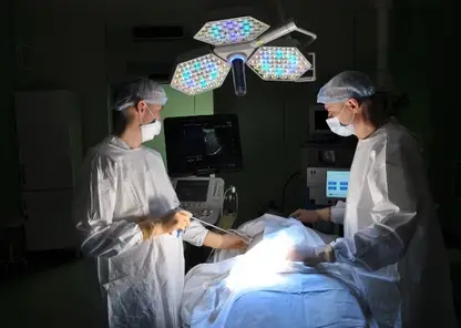В красноярской больнице выполнили операцию по удалению редкой патологии