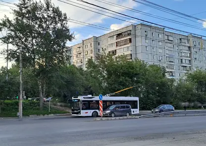В Красноярске троллейбусы продлят до Солнечного