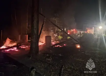 Мужчина погиб при пожаре в частном доме в Красноярском крае