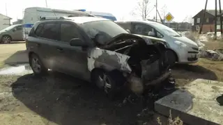 Житель Лесосибирска пойдет под суд за поджог автомобиля приятеля своей супруги