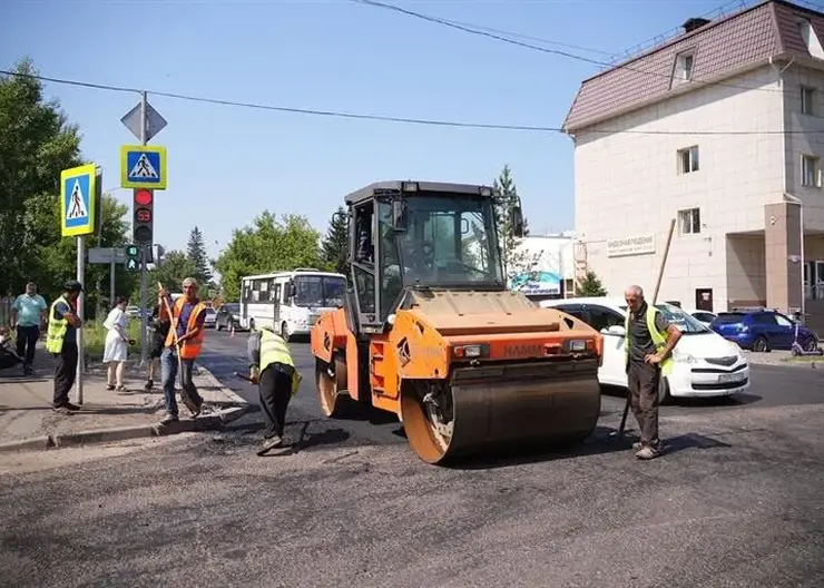 В Красноярске завершили ремонт 17 улиц
