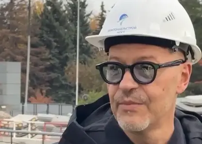 Стройплощадки красноярского метро посетил Фёдор Бондарчук