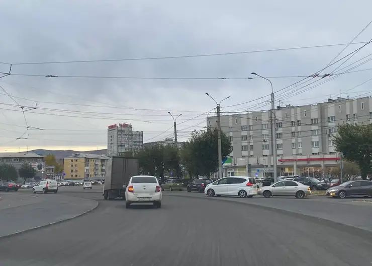 В Красноярске стартовал ремонт кольца на Предмостной площади