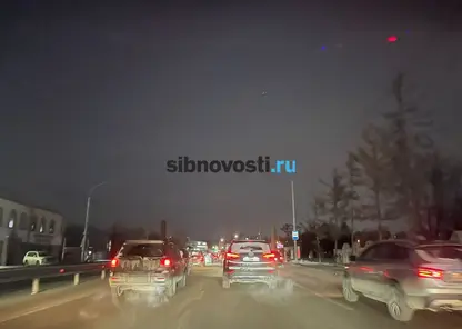 На Шахтеров в Красноярске перестали работать светофоры