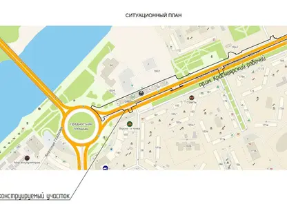 Реконструкцию участка Красраба возле Предмостной площади перенесли на 2027 год