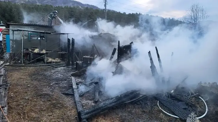 Девять пожаров потушили в Красноярском крае за минувшие сутки