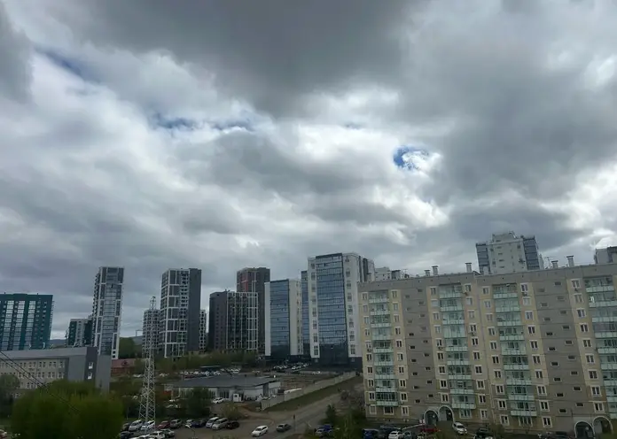 В субботу, 23 мая, в Красноярске потеплеет до +11°, но дождь всё равно возможен