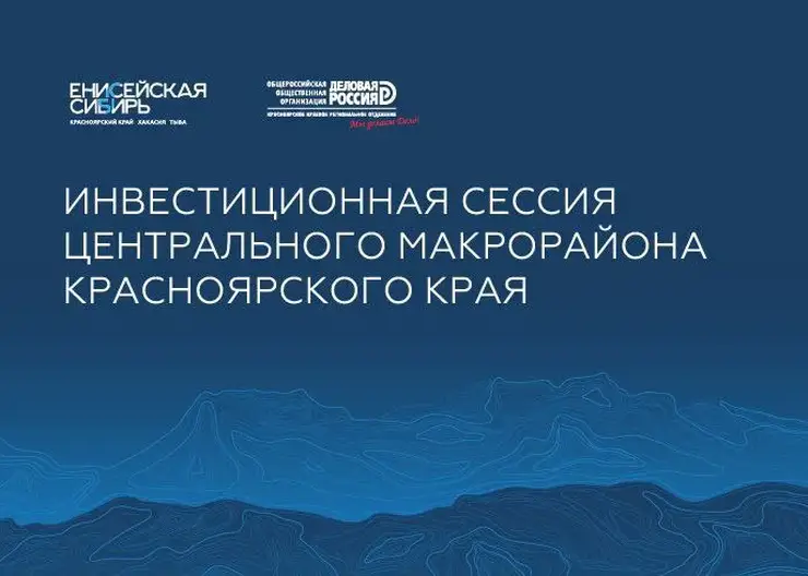 В Дивногорске представят актуальные инвестпредложения для развития Центрального макрорайона Красноярского края