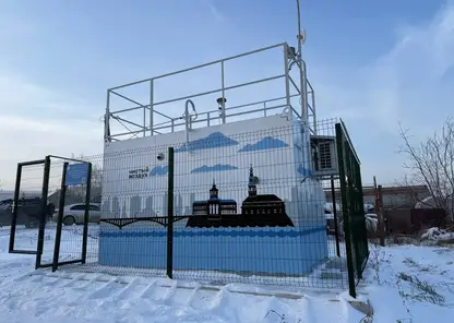 Новый автоматический пост мониторинга качества воздуха запустили под Красноярском