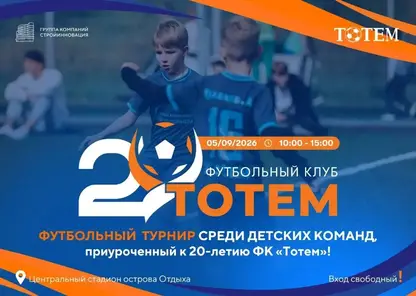 В Красноярске пройдёт футбольный турнир в честь 20-летия ФК «Тотем»