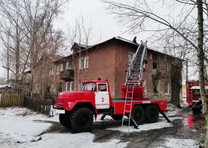 В Красноярске полицейский спас мужчину из огня