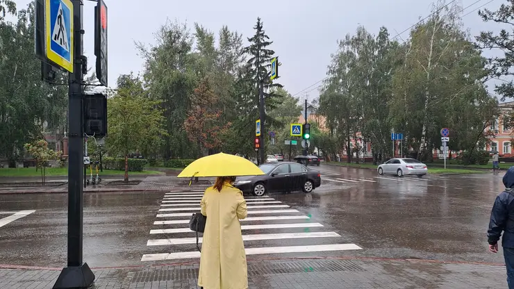 Мокрый снег прогнозируют синоптики в Красноярске 23 октября