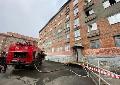 Мужчина погиб при пожаре в Красноярском крае